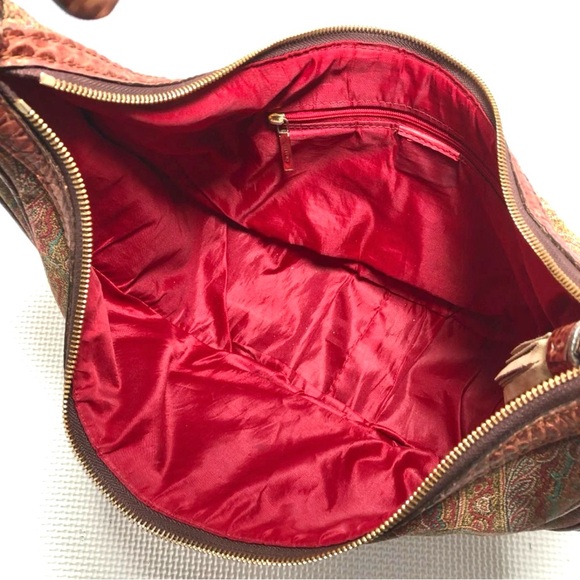 ETRO Handbag One Shoulder Bag Nylon Leather - Picture 8 of 11